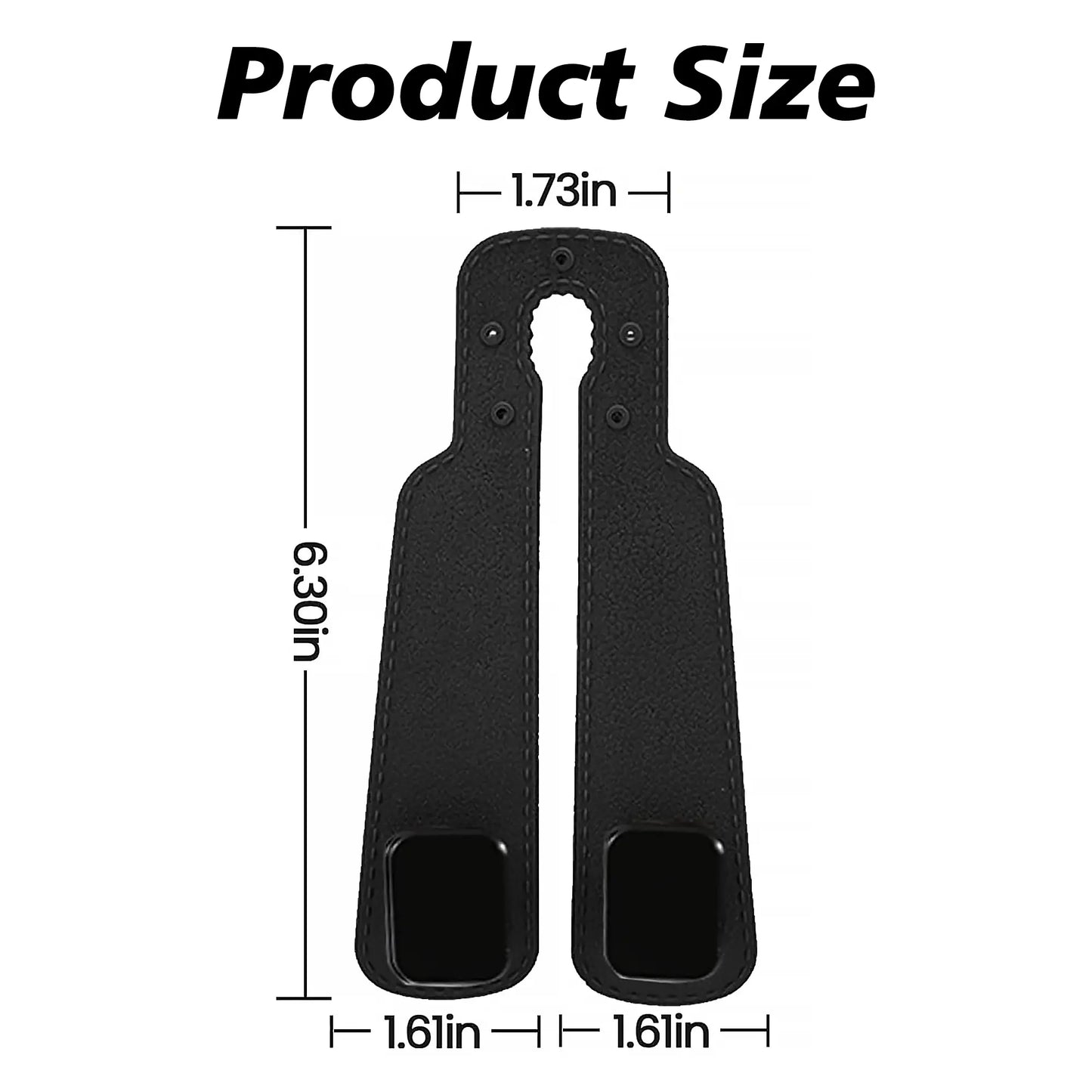 Car Seat Headrest Hook, Improved Car Seat Back Double Hooks🚗