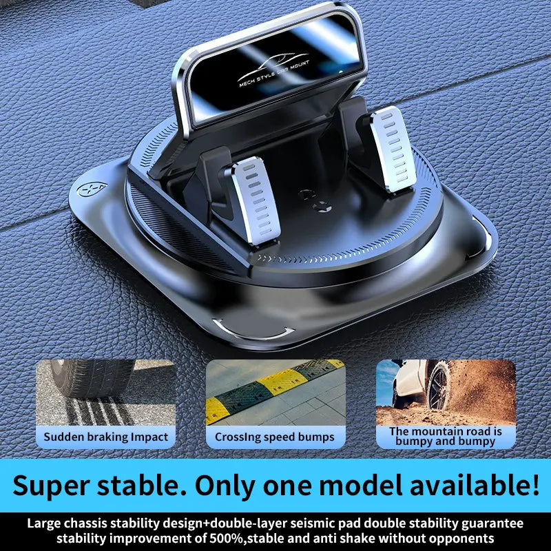 360° Rotation Car Phone Holder Suction Cup Dashboard Mount 🚗📱