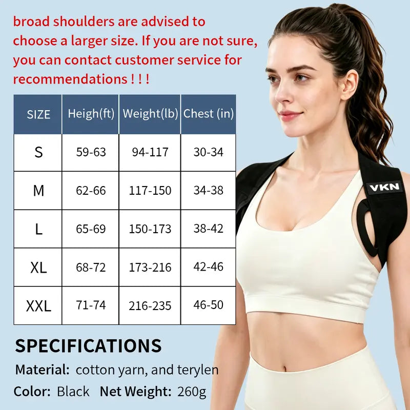 Shoulder Straps - Posture Support Straps for Men & Women🪑