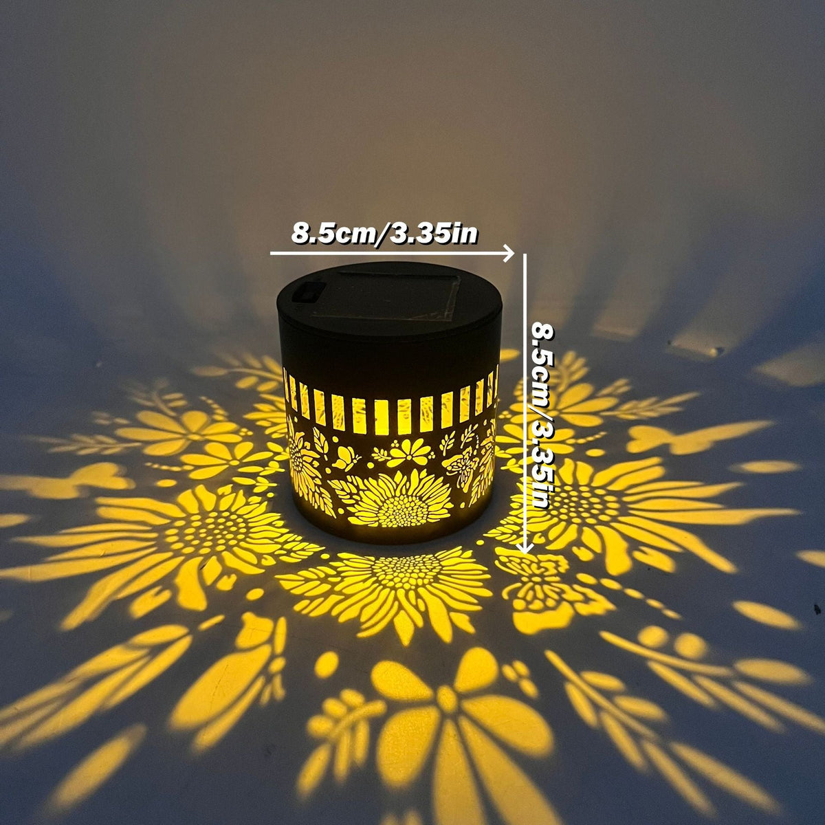 Solar Mandala Projector Wall Lights IP65 Waterproof Outdoor Decor Lamp☀️