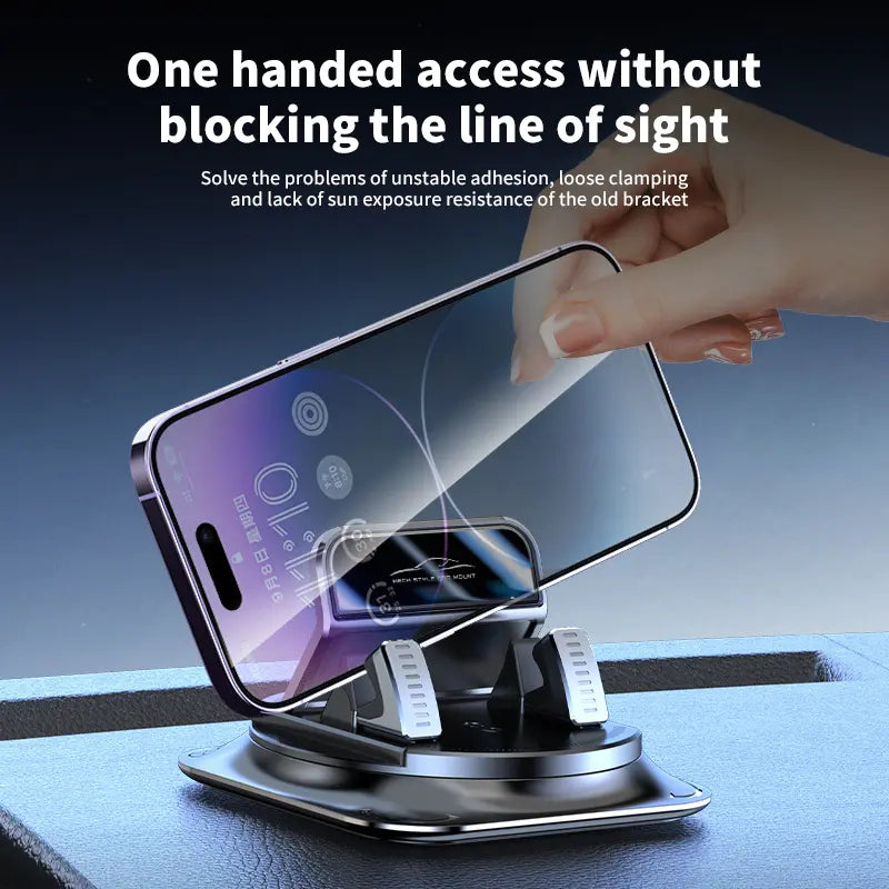 360° Rotation Car Phone Holder Suction Cup Dashboard Mount 🚗📱