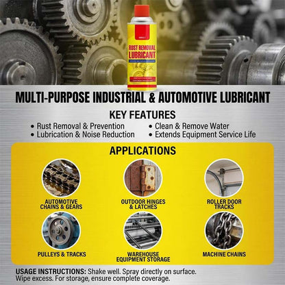 Anti-Rust Lubricant Spray& Rust Remover🛡️✨
