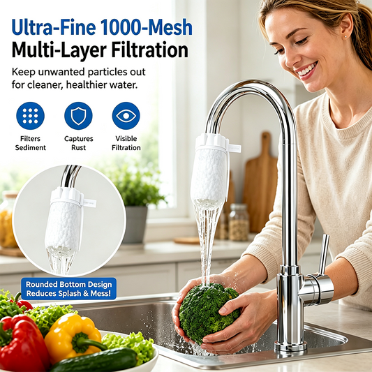 [Fits Faucets < 1"] 50 cotton filter bags, Multi-scene Filter 🚰