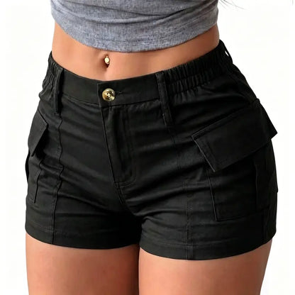 New summer women’s cargo shorts—two-pocket trousers 👖