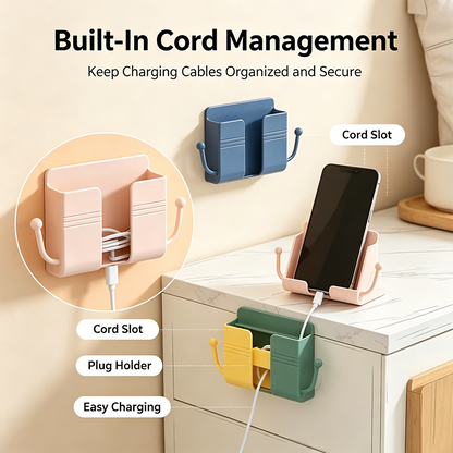 Mobile phone holder mounted on self-adhesive wall, wall-mounted mobile phone holder📱✨