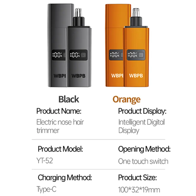 Electric Nose Hair Trimmer,Professional Painless🧔