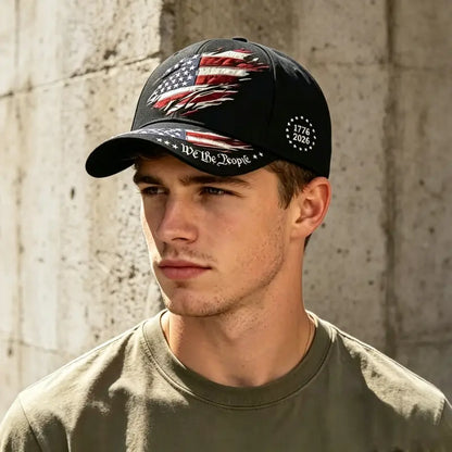 250th Anniversary Print Baseball Cap, Adjustable Unisex Sun Cap⭐