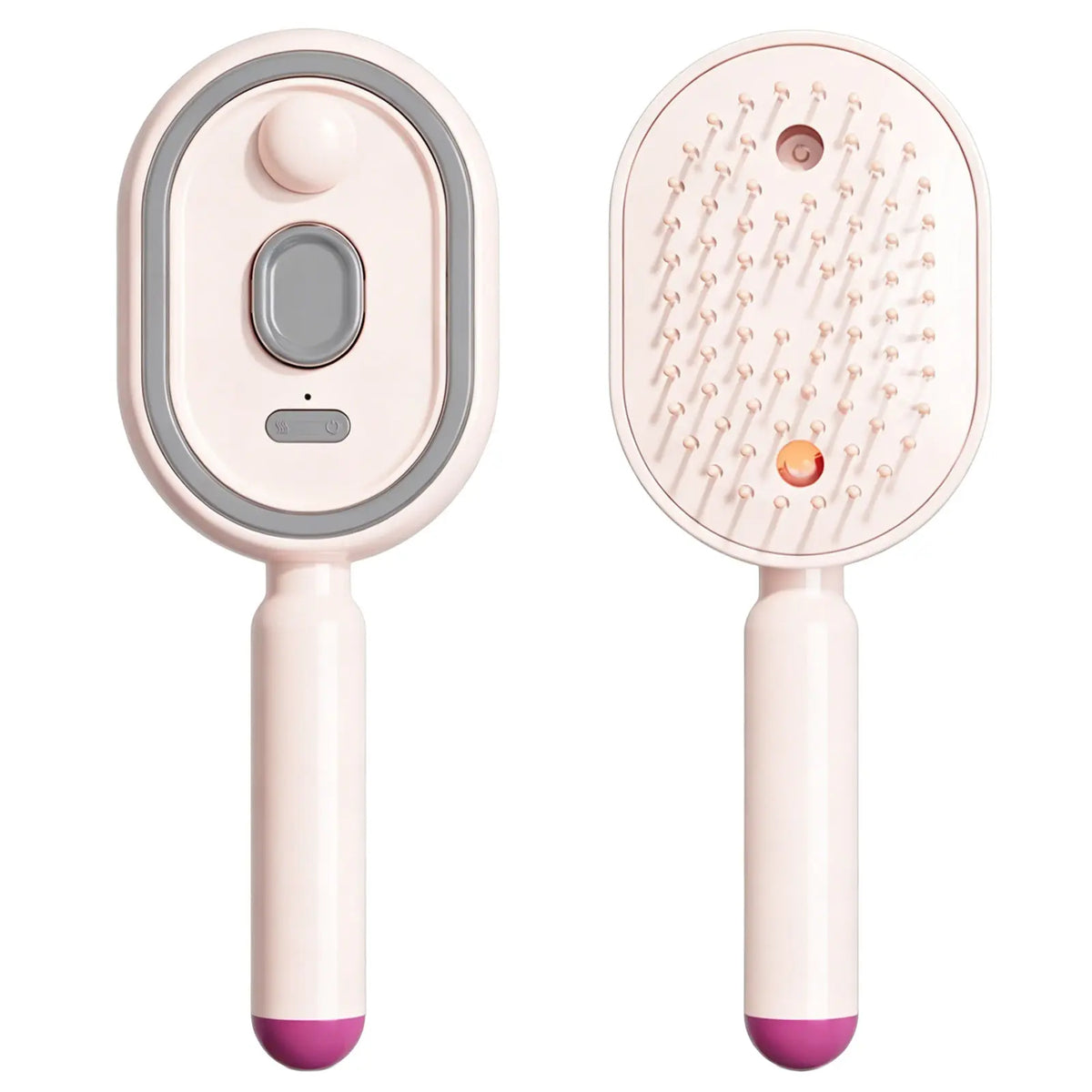 ✨ Essential Oil Mist Comb, Anti-Tangle Electric Massage Brush
