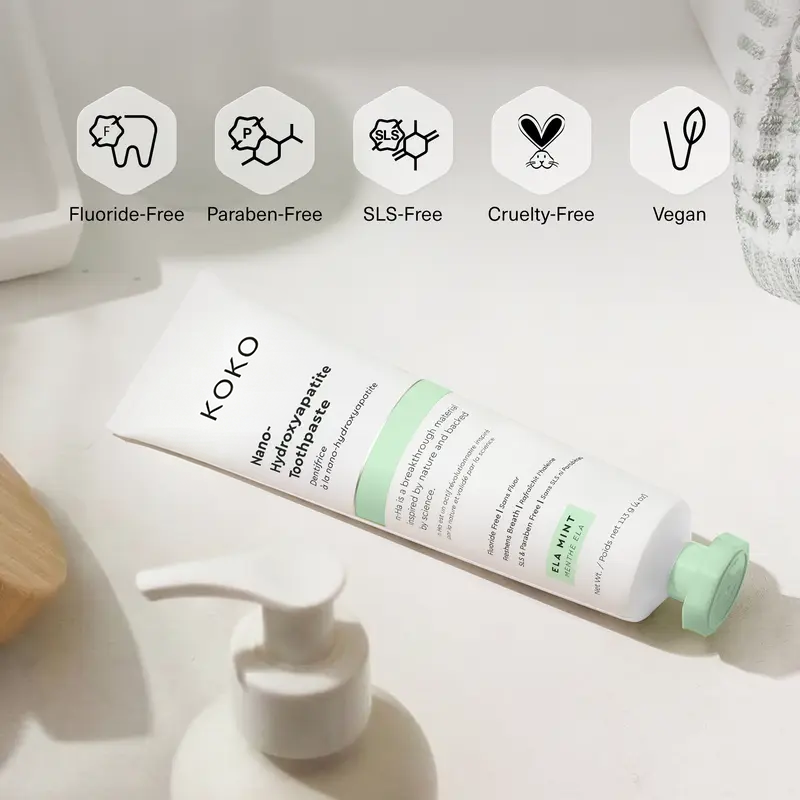 Fluoride Free Toothpaste, Appropriate for Sensitive Teeth🌿