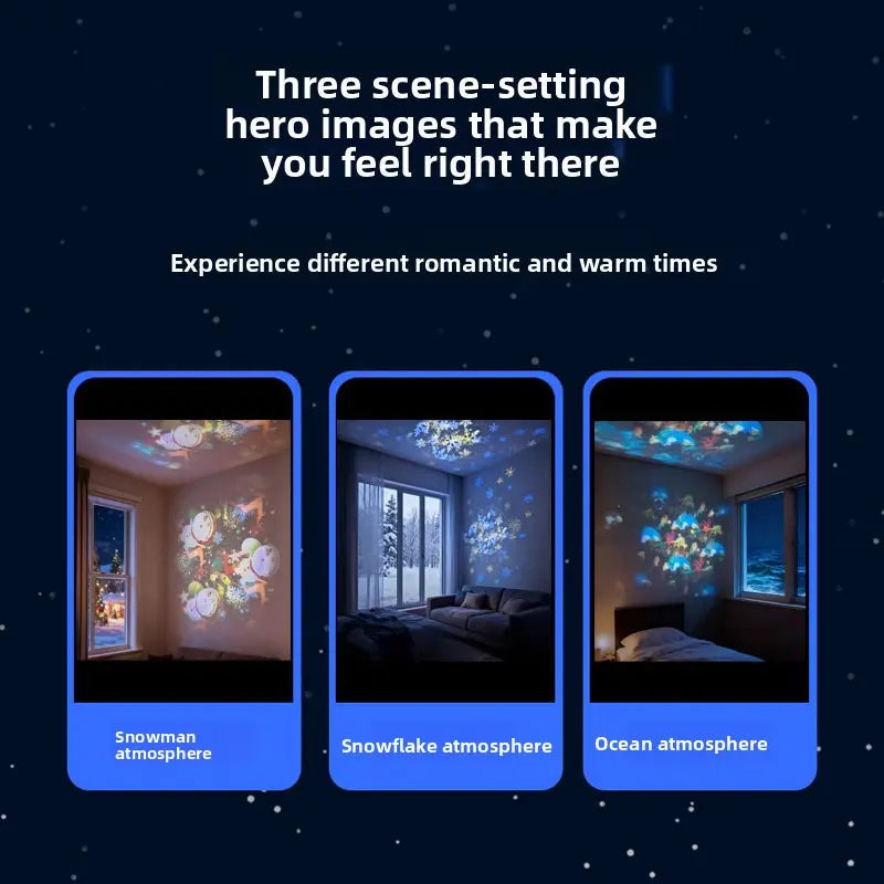 Dynamic LED Projector Lights: Give Your Room a Fresh New Look🌌