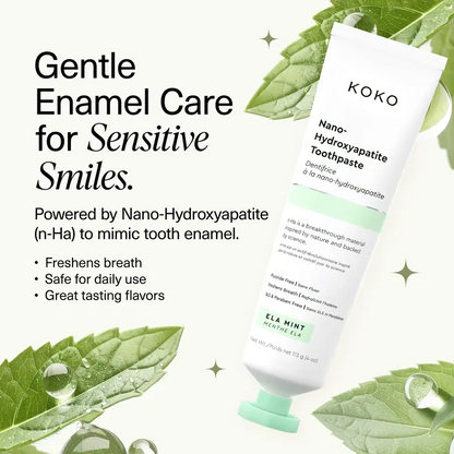 Fluoride Free Toothpaste, Appropriate for Sensitive Teeth🌿