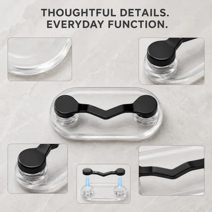 Magnetic Glasses Holder - Premium Strength Magnetic Hold - Fits All Frames👓