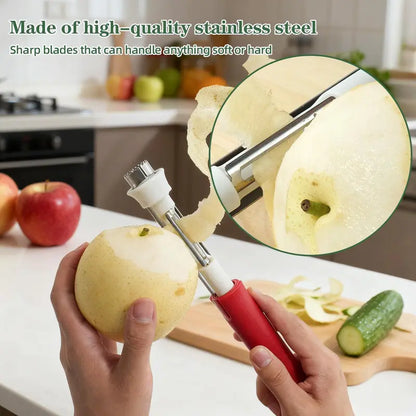 2 in 1 Apple Corer and Peeler, Apple Core Removal Tool🍎