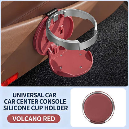 Universal Foldable Car Cup Holder with Hook, Space-Saving Vehicle Drink Holder for Bottles 🚗