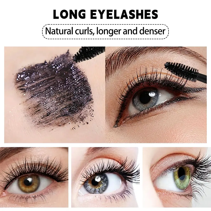 7D Silk Fiber Black Lengthening Mascara - Adult Beauty Makeup✨