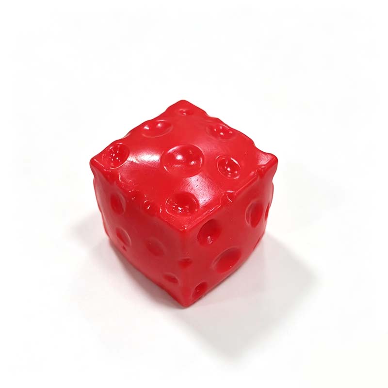 Cheese Cube Squishy Toy - Soft Moldable Petroleum Jelly-Filled Squeeze Ball🧀