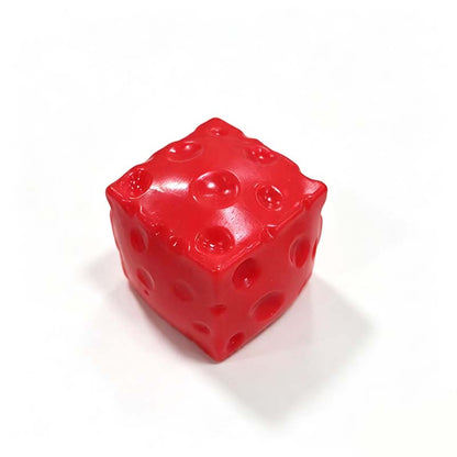 Cheese Cube Squishy Toy - Soft Moldable Petroleum Jelly-Filled Squeeze Ball🧀
