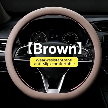 Universal Silicone Steering Wheel Cover, Non-Slip Soft Grip All Season Car 🚗