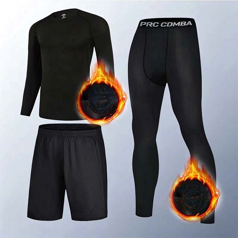 Men's Thermal Underwear Set - Long Sleeve T-Shirt & Pants 👕