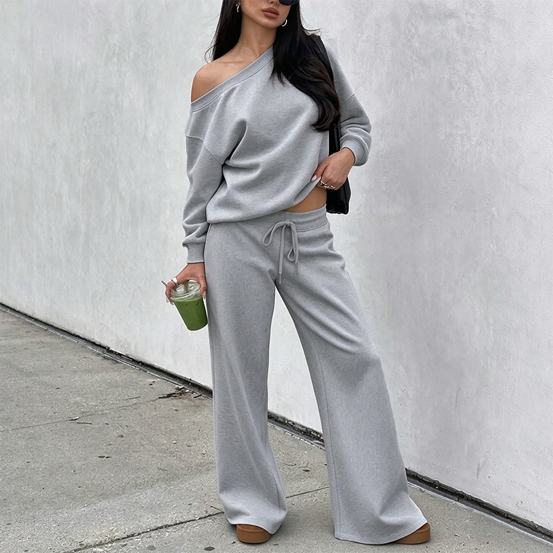 Women's Long Sleeve Jumper & Pants, 2 Piece Outfit Set ✨