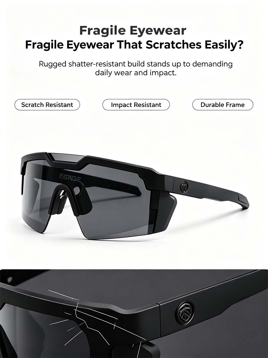 UV400 Photochromic Polarized Safety Glasses🕶️☀️