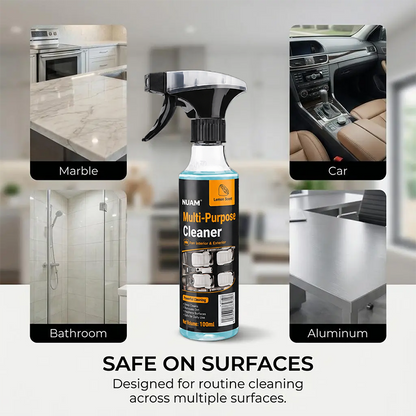Multi-Purpose Cleaning Spray, Heavy Duty Dual-Action Degreaser & Stain Remover🧽