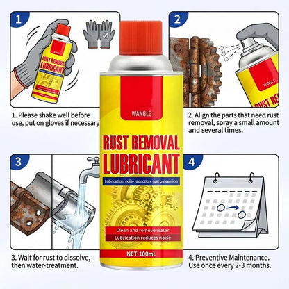 Anti-Rust Lubricant Spray& Rust Remover🛡️✨