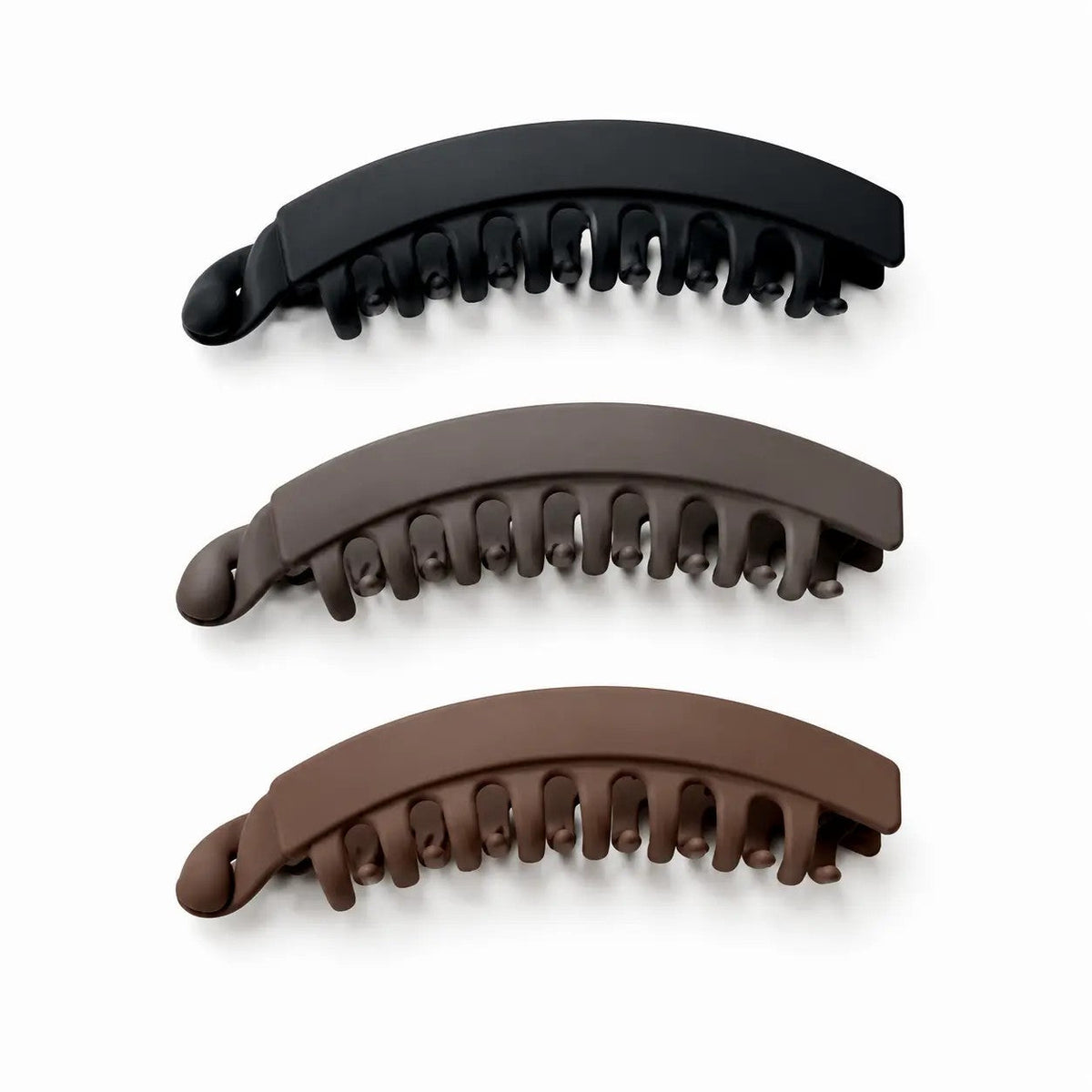 3 PCS Banana Hair Clips for Women, Cute and Stylish French Hair Claw Clips🎀