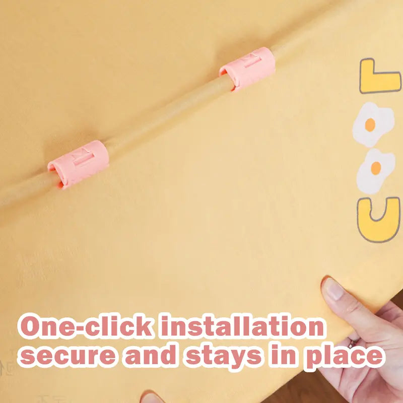 20 Counts Two-Speed Adjustment Sheet Grippers – Anti-Slip Clips for Beds Prevent Sliding Falling Out 🛏️