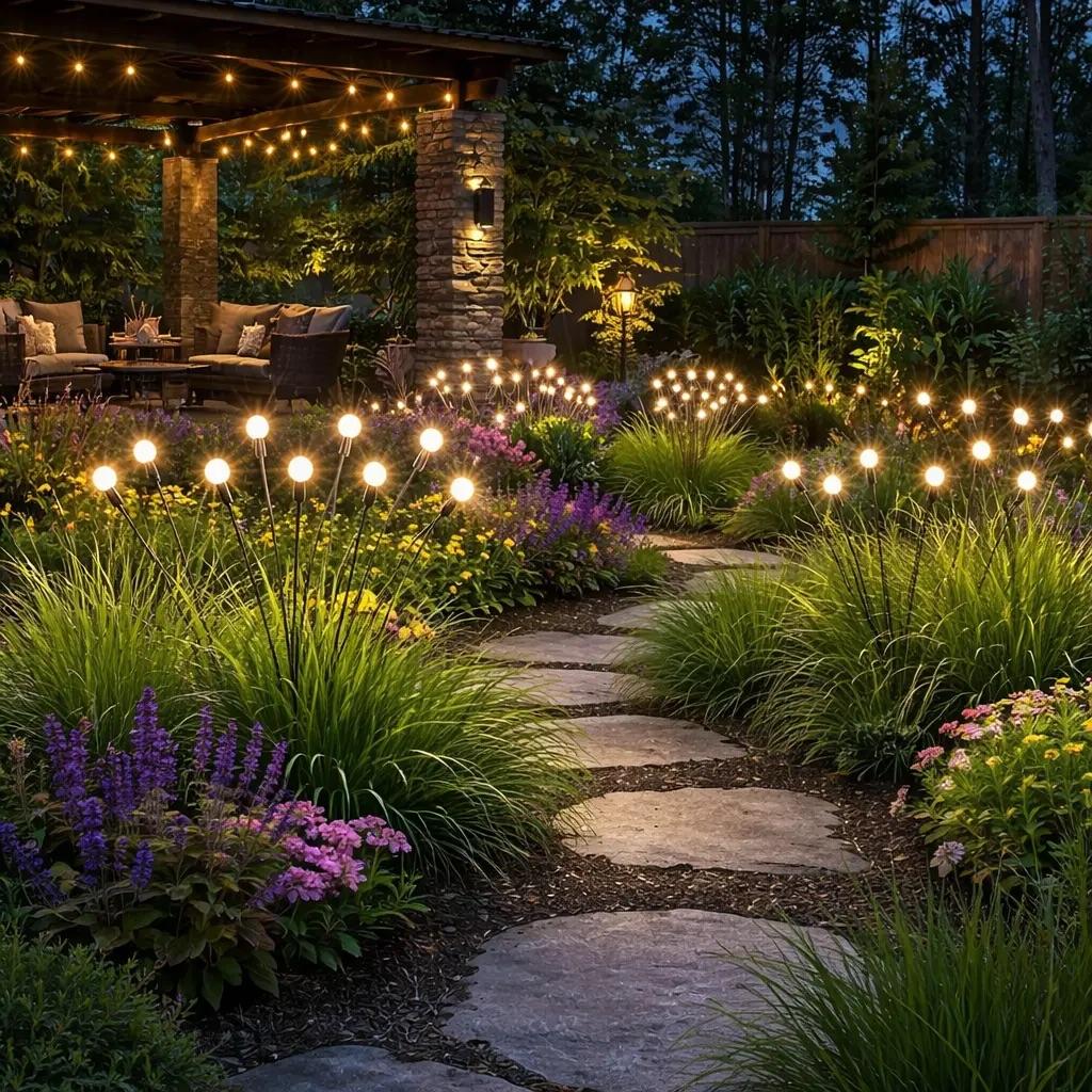 Solar Firefly Garden Lights, 2 Pack🌟
