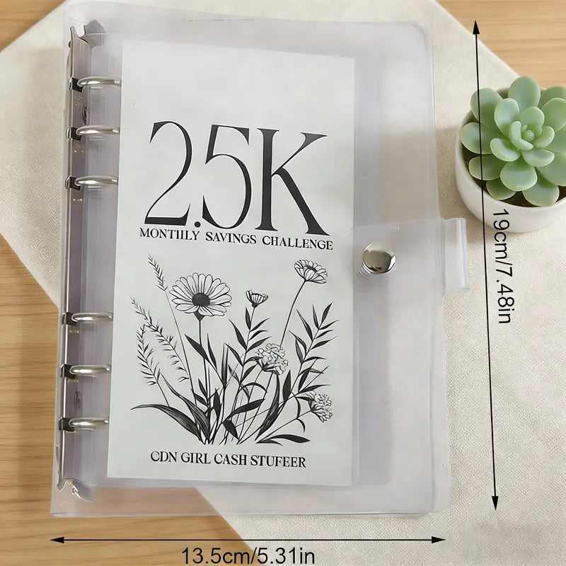 A6 12-Month Money Saving Binder💸