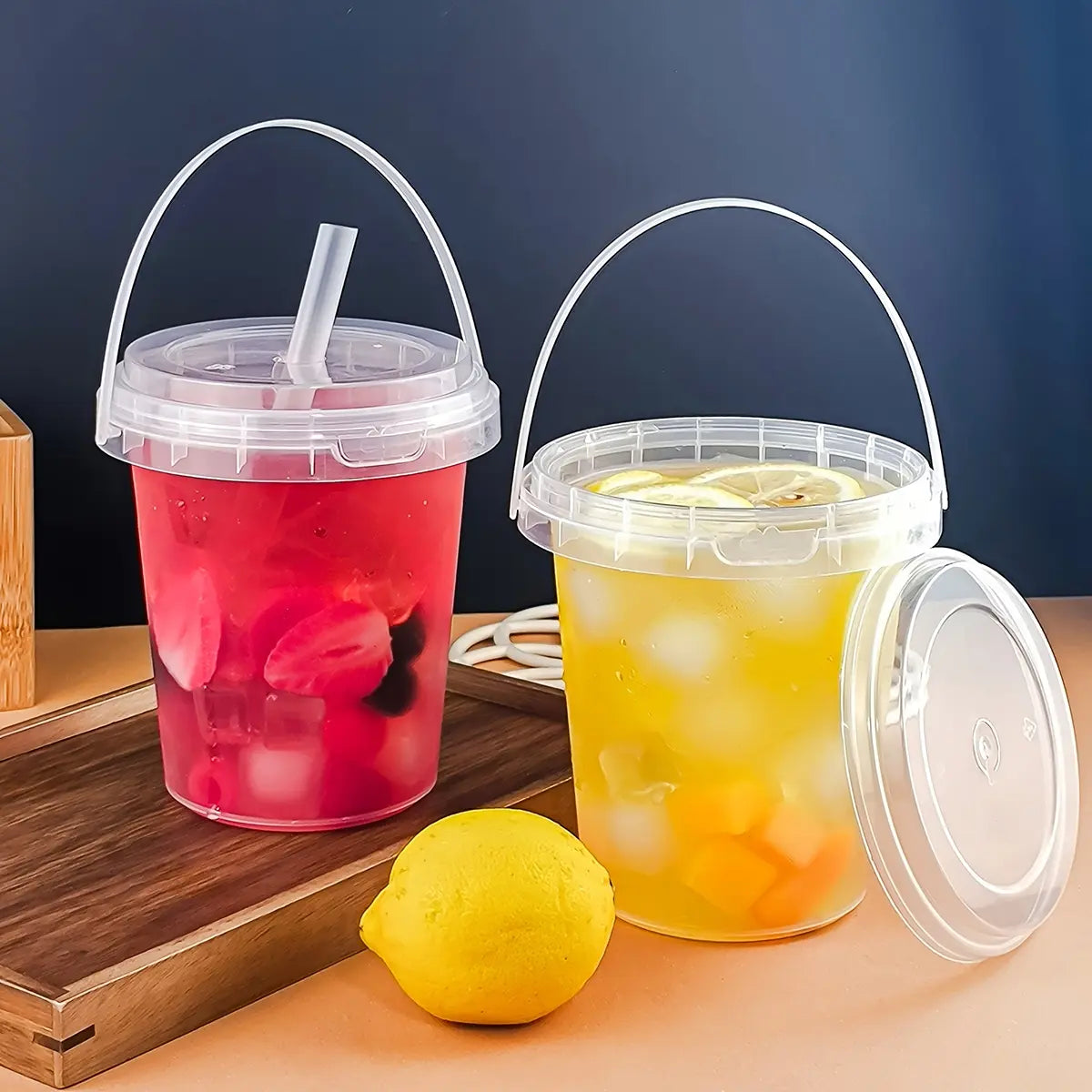 Mega 33.81oz 5 PCS-ounce stackable party cups🥤