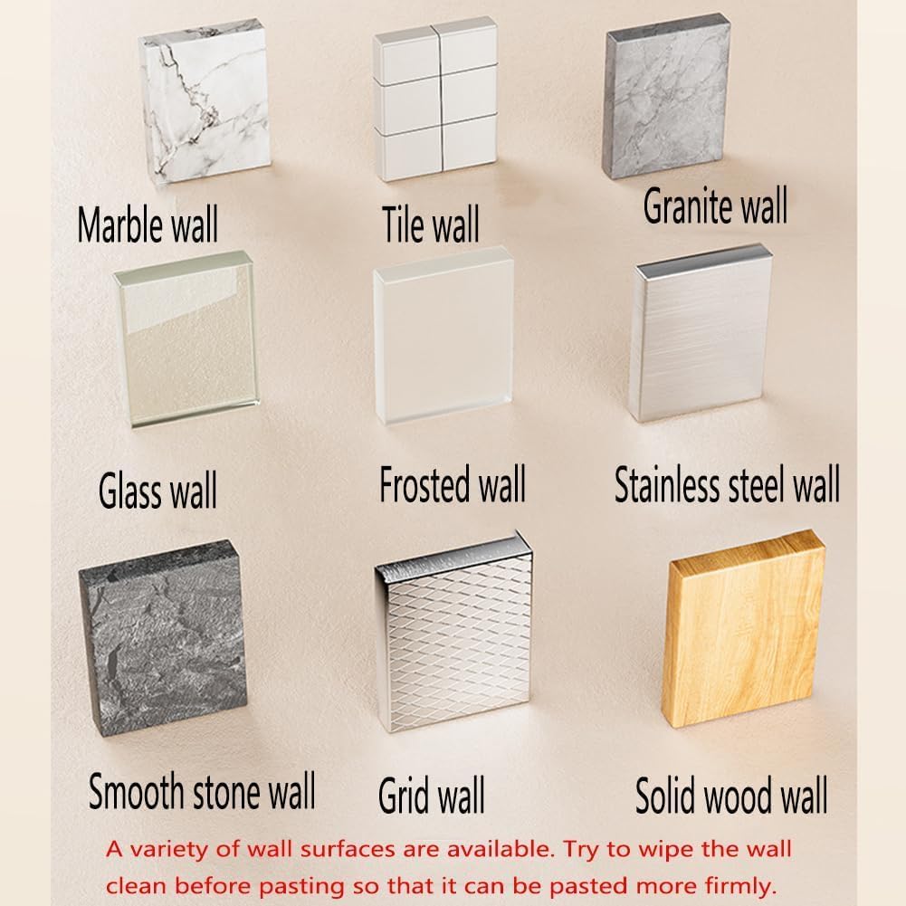 Suitable wall surfaces