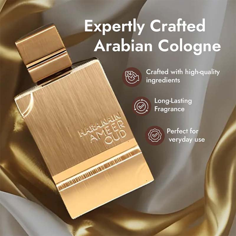 AL HARANAIN Amber Oud Gold Edition Eau de Parfum 2.0 oz