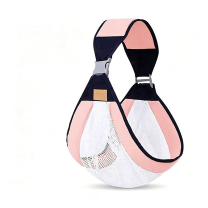 Adjustable single-shoulder portable strap | Lightweight and breathable mesh hip strap🧸