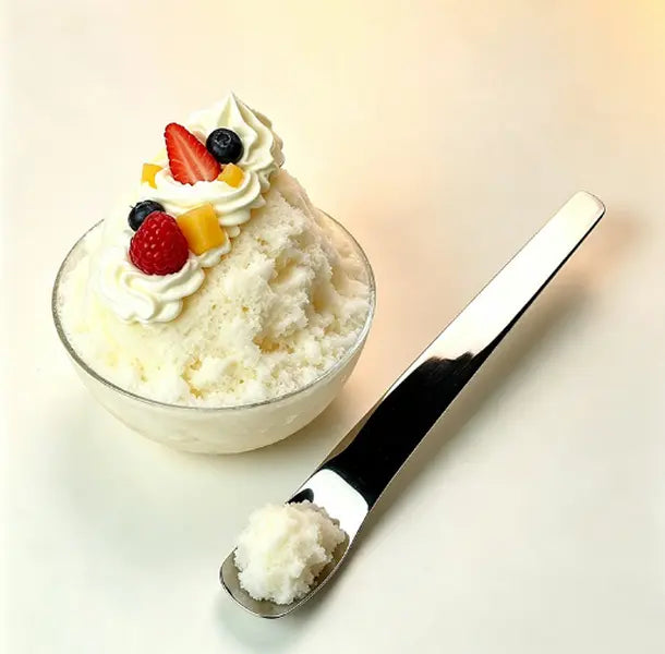 316L Stainless Steel Dessert Spade Spoon, Mirror Polished Thick Multi‑Purpose Spoon🥄