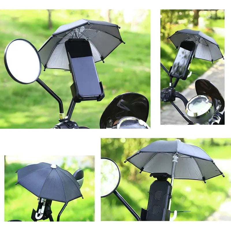 2 PCS Universal Phone Sun Shade Cover | Anti-Glare Suction Cup Phone Holder☂️
