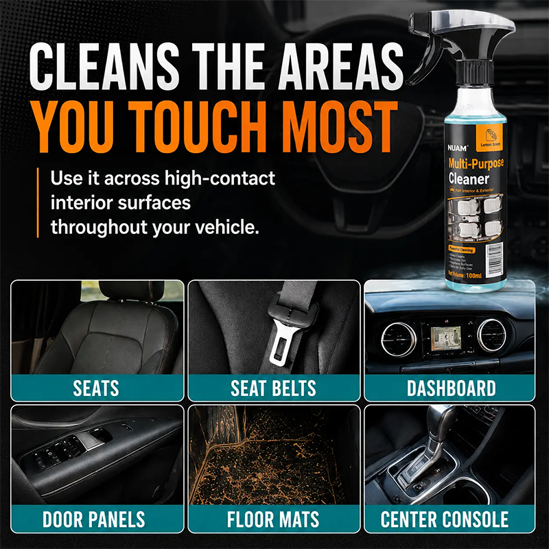 Multi-Purpose Cleaning Spray, Heavy Duty Dual-Action Degreaser & Stain Remover🧽