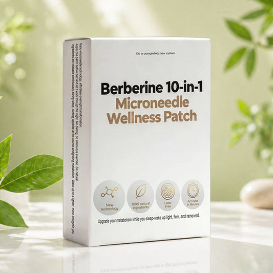 Berberine 10-in-1 Microneedle Patch, All Skin Types Safe