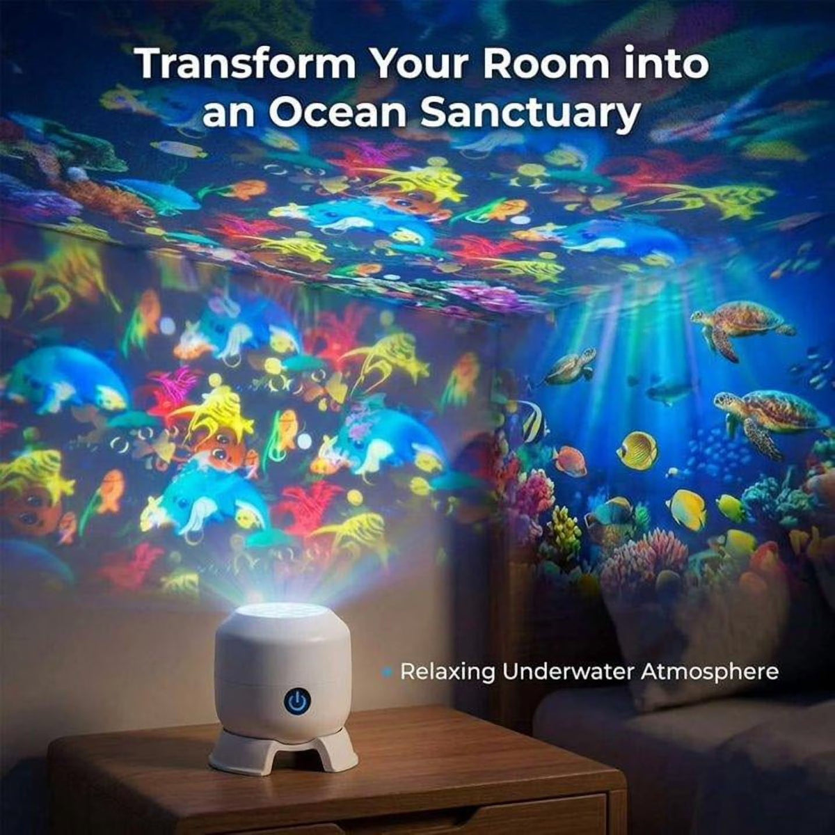 Dynamic LED Projector Lights: Give Your Room a Fresh New Look🌌