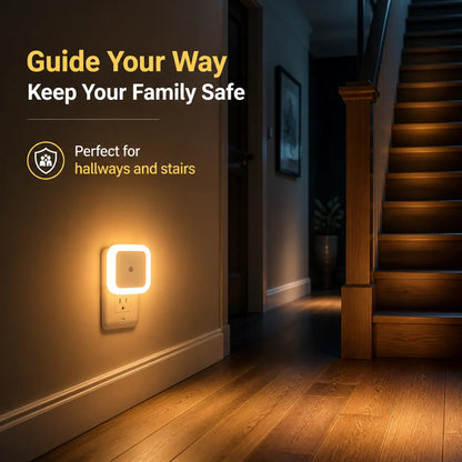 6‑Pack Compact Ultra‑Energy‑Saving Smart LED Night Lights💡