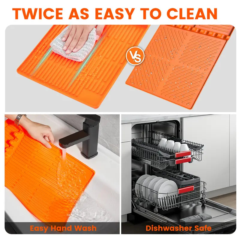 Non Slip Oilproof Griddle Accessory Silicone Storage Mat🔥