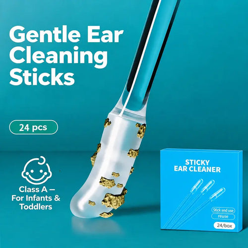 Sticky Ear Cleaning Stick for Adults, Reusable Sticky Ear Cleaner Picks✨