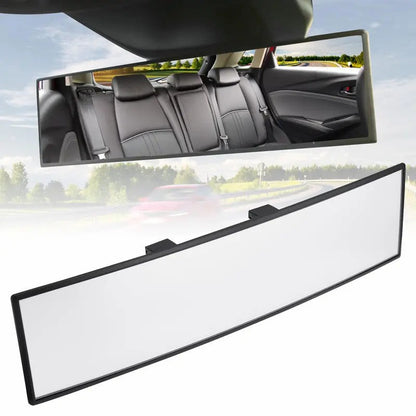 HD Convex Panoramic Rearview Mirror, Clip-On Car Interior Mirror ☀️