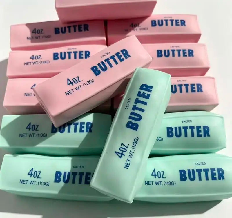 Crunchy Sound Butter Bar Squishy Toy Soft Squeeze 🧽