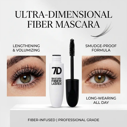 7D Silk Fiber Black Lengthening Mascara - Adult Beauty Makeup✨