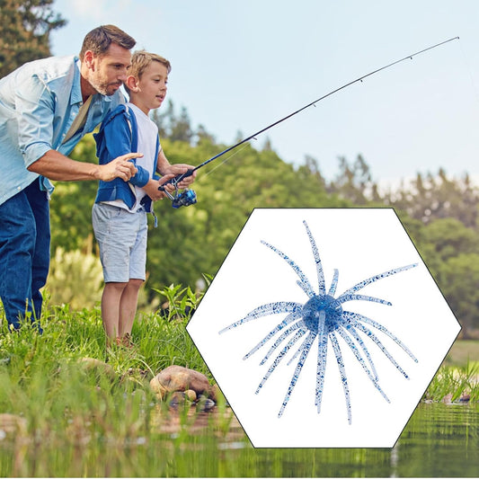 3 PCS Biomimetic Floating Sea Urchin Soft Fishing Lure🦑