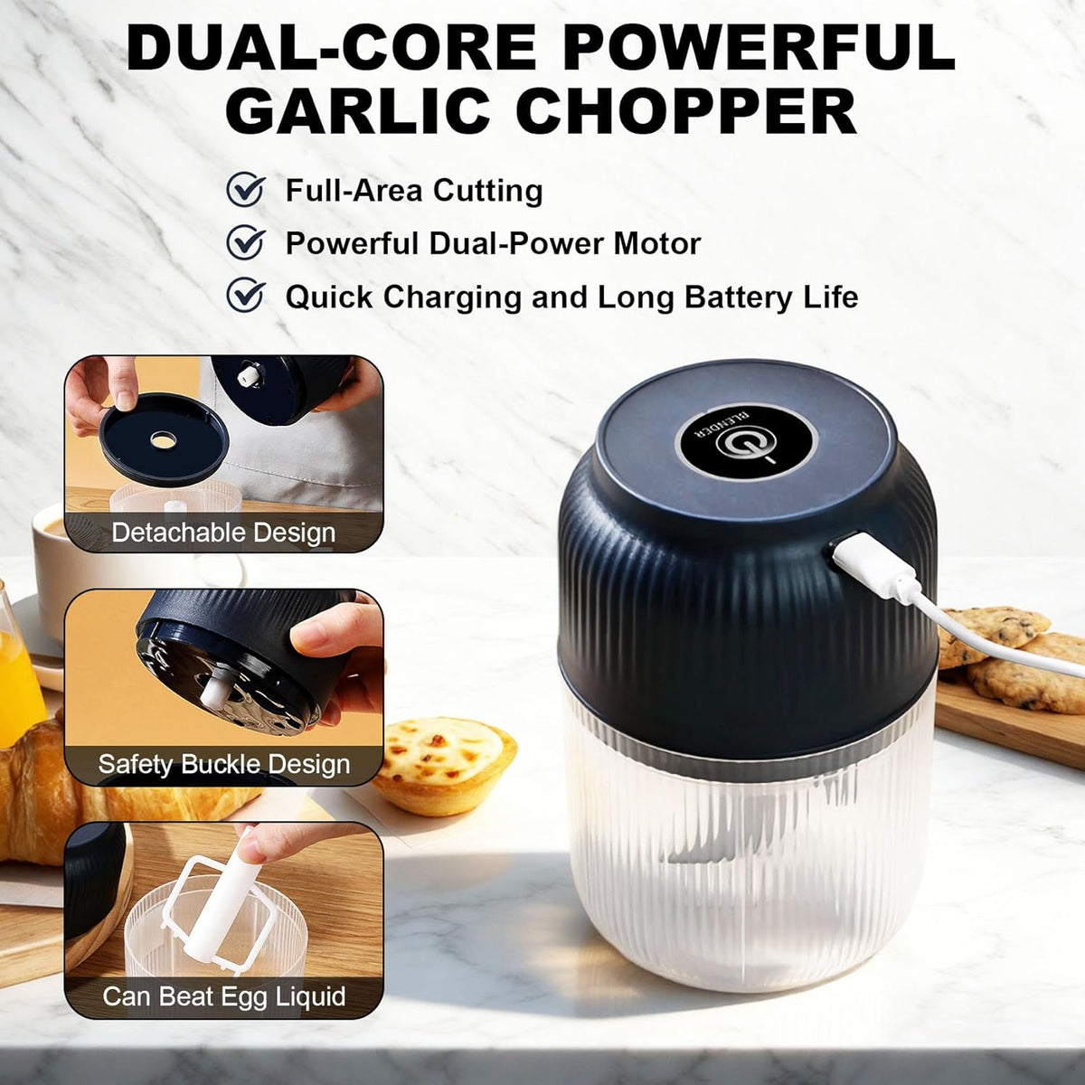 🧺 Compact Portable Mini Food Chopper | Handy Kitchen Helper
