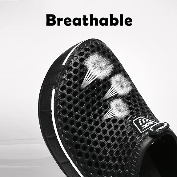 Unisex Quick-Dry Mesh Slip-On Mules,Women's and Men's Lightweight Non-Slip EVA Summer Footwear 🥿