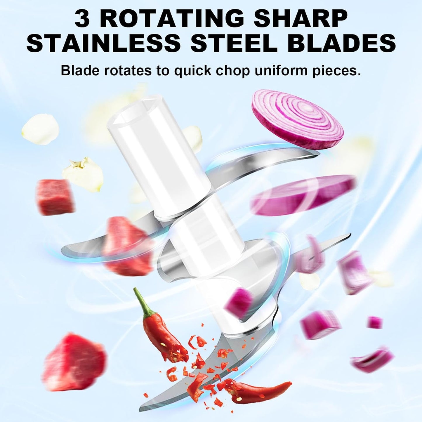 🧺 Compact Portable Mini Food Chopper | Handy Kitchen Helper